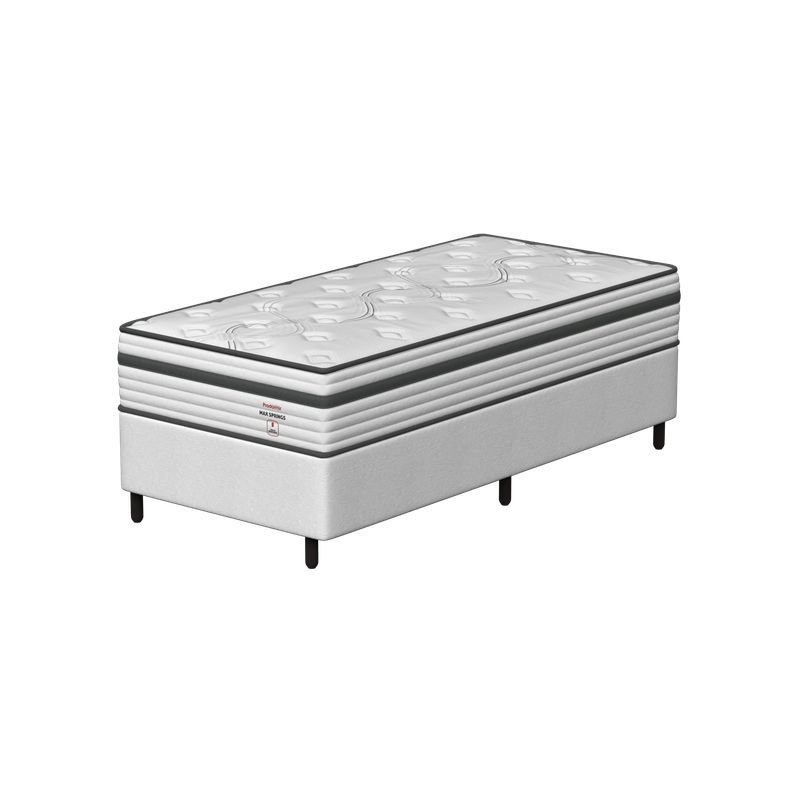 Conjunto Box Solteirão Mola Ensacada Prodormir Max Springs (100x200x56cm)