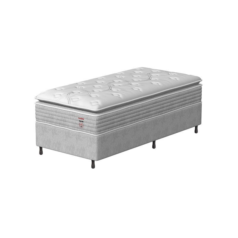 Conjunto Box Solteirão Espuma Prodormir Falcon (100x200x60cm)