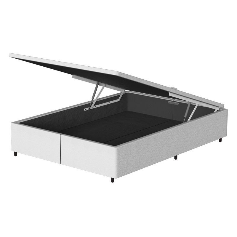 Box Baú Queen Bipartido Probel Luxo Jacquard
